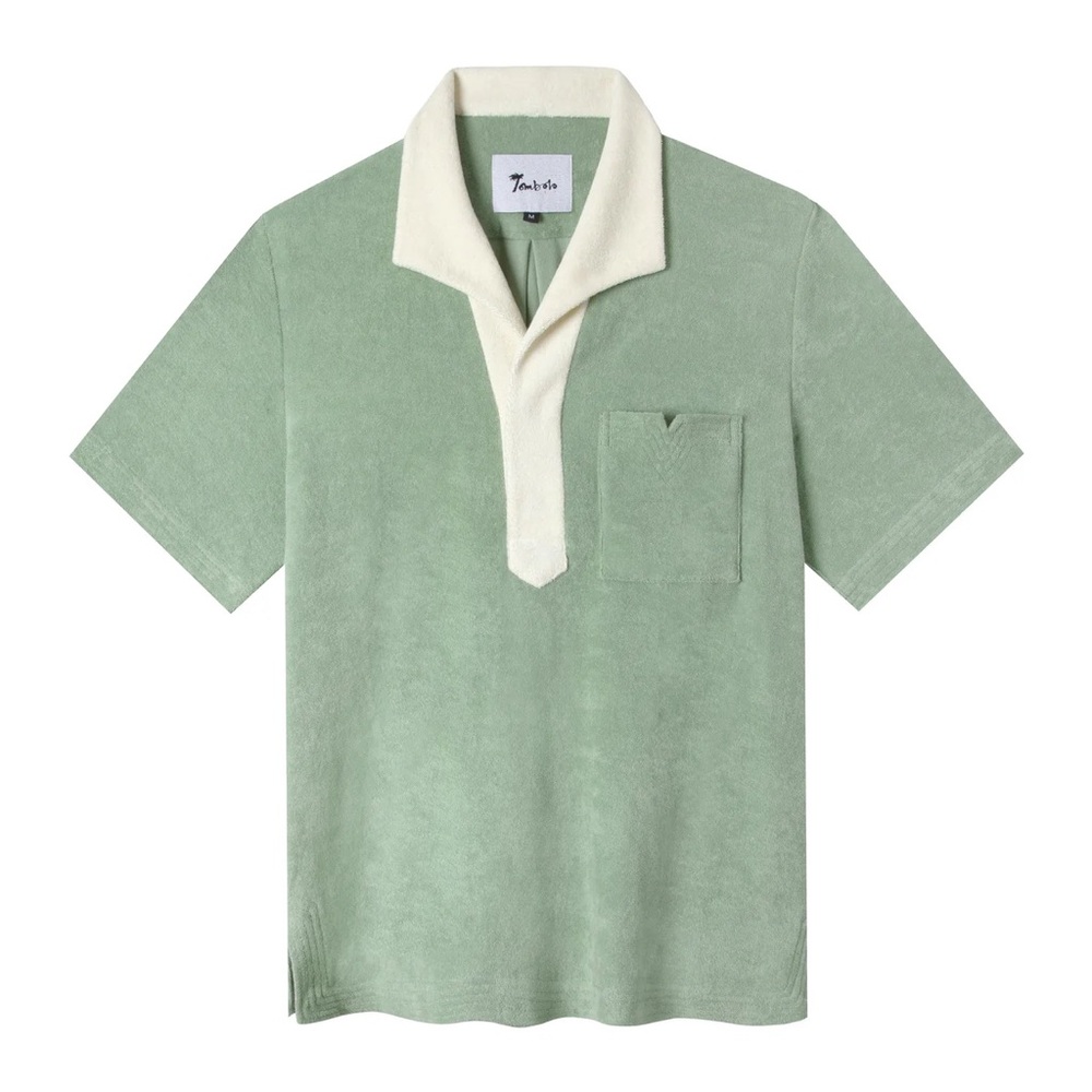 Tombolo Polo - Green (Terrycloth)